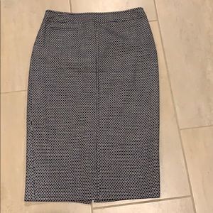 Boden geometric pencil skirt